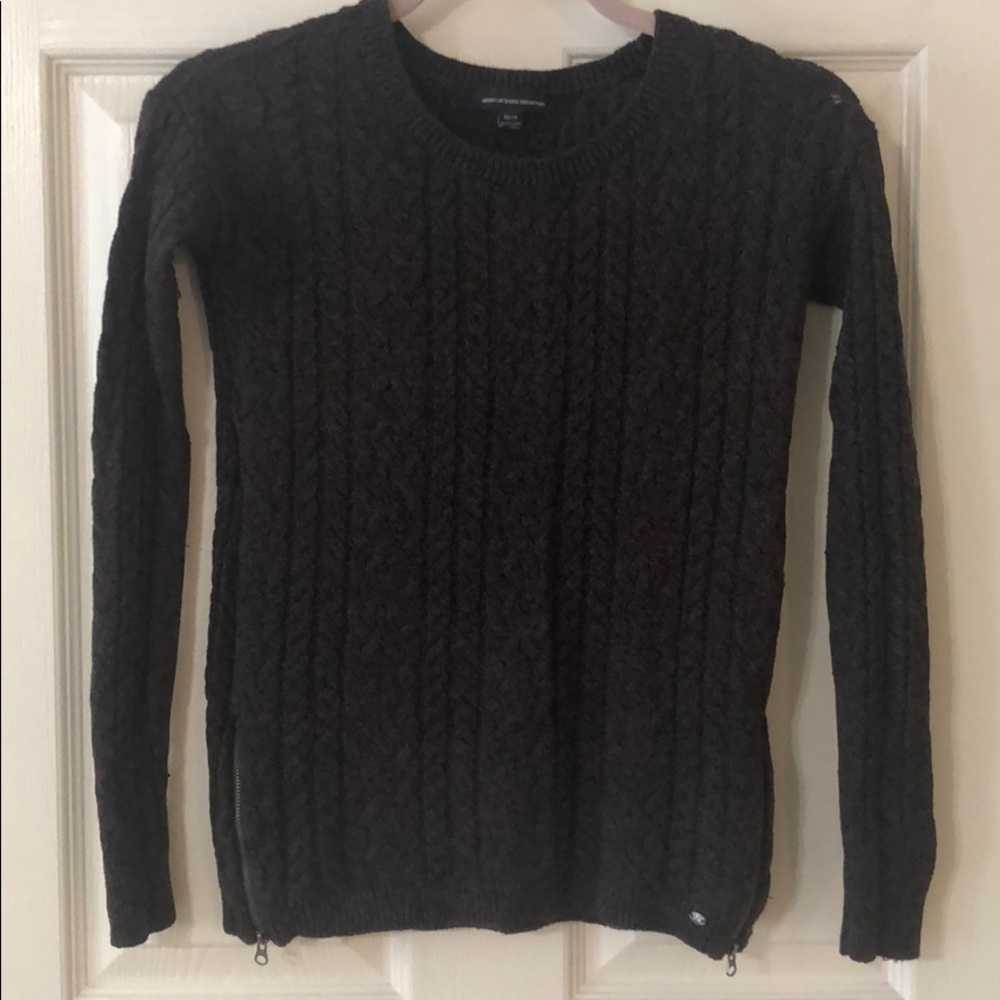 Deep plum sweater